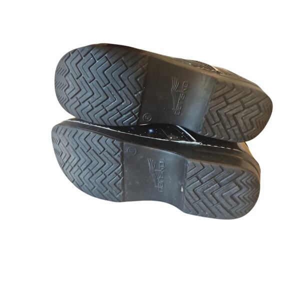 Women's Night Sky Patent DANSKO clogs /slip on shoes , size 40 - Picture 10 of 11